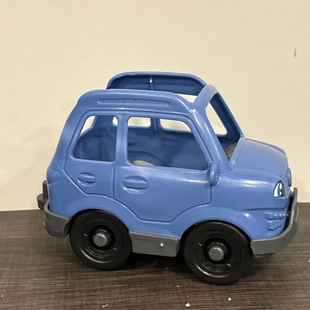 Fisher Price Little People Car for Learning Camper RV Vehicle Blue Camping